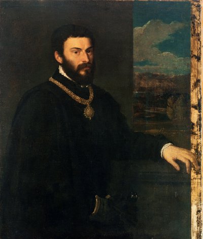 Ritratto del Conte Antonio Porcia da Tiziano Vecelli